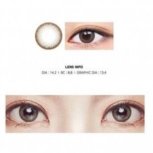 Sugar Pearl Milk Tea Gray (月拋)